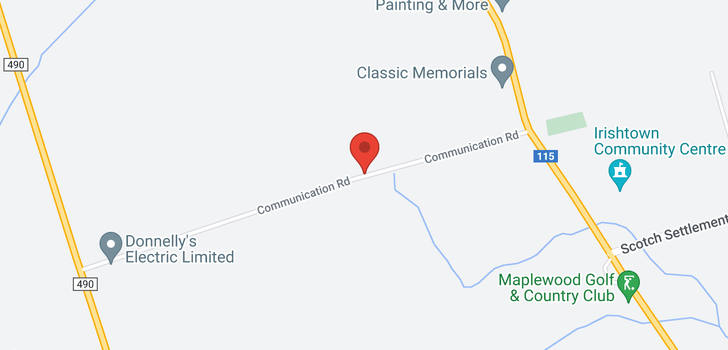map of 51 Communication RD